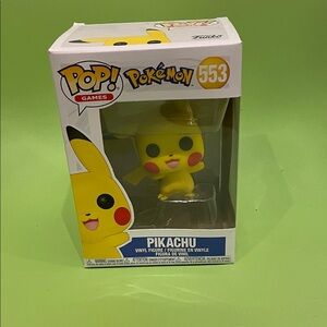 Funko Pop Pikachu Figure - Yellow and Red